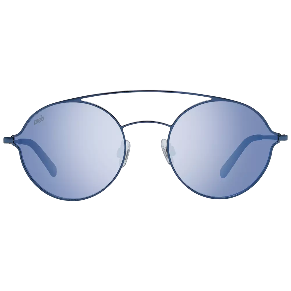 Web Blue Men Sunglasses