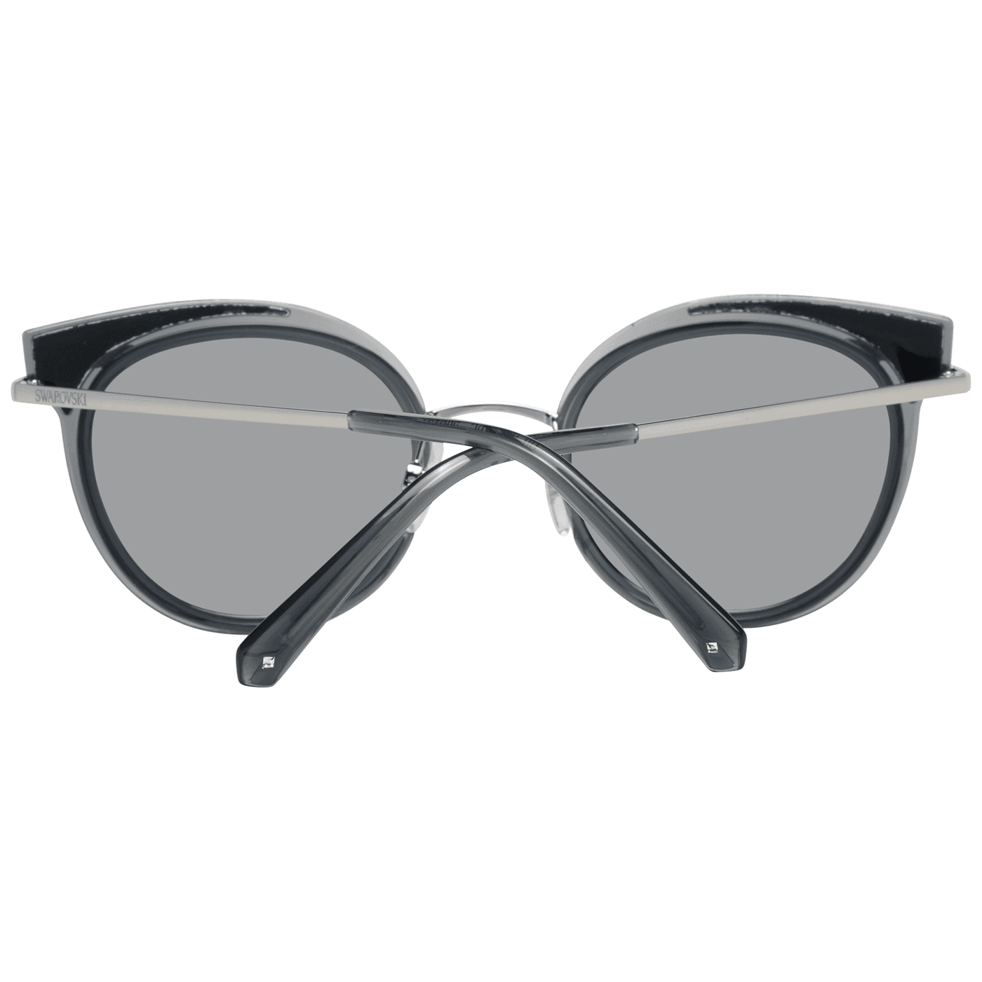 Swarovski Mirrored Oval Sunglasses #women, feed-agegroup-adult, feed-color-Grey, feed-gender-female, Grey, Sunglasses for Women - Sunglasses, Swarovski at SEYMAYKA