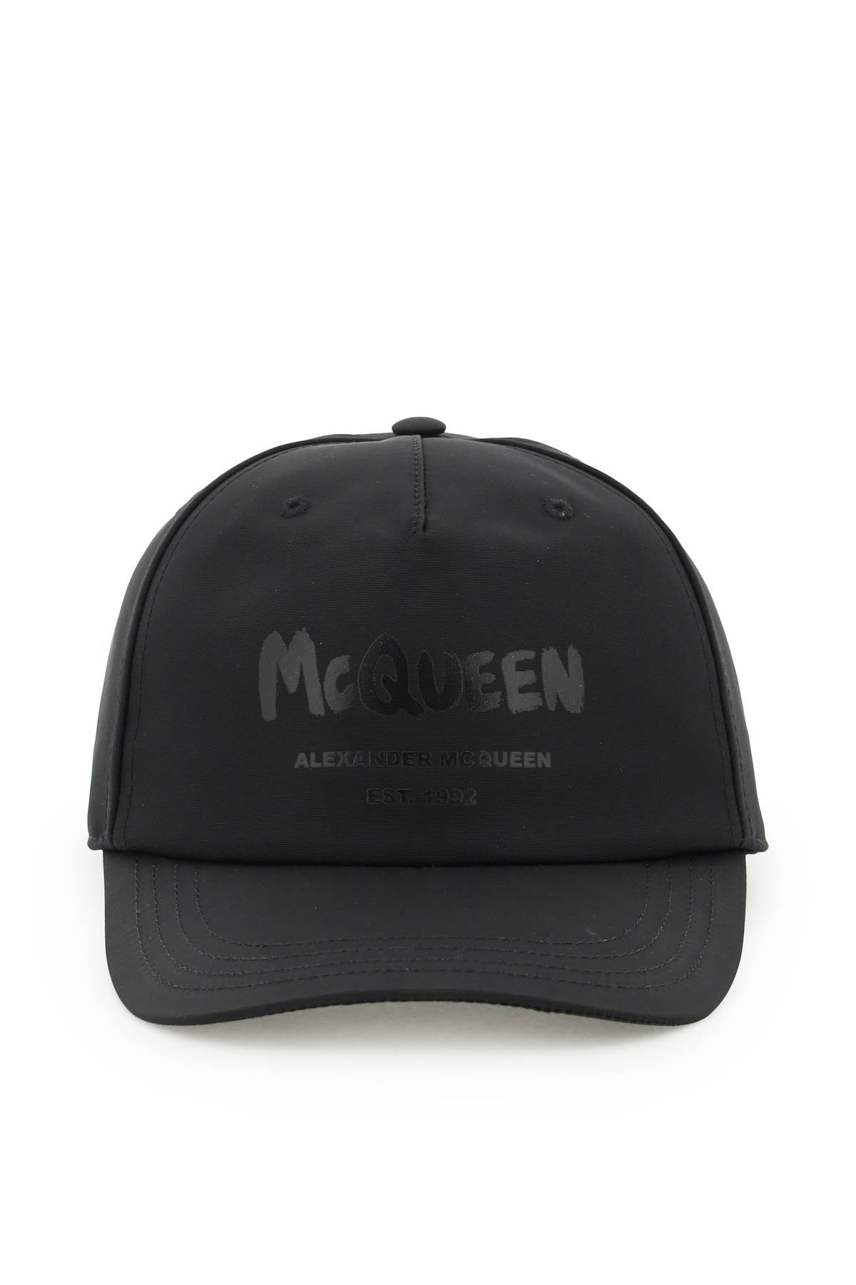 Alexander mcqueen 'mcqueen graffiti' baseball hat-0