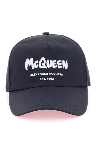 Alexander mcqueen graffiti baseball cap-0