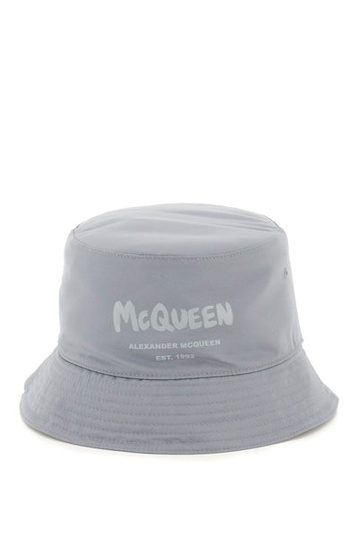 Alexander mcqueen mcqueen graffiti bucket hat-0