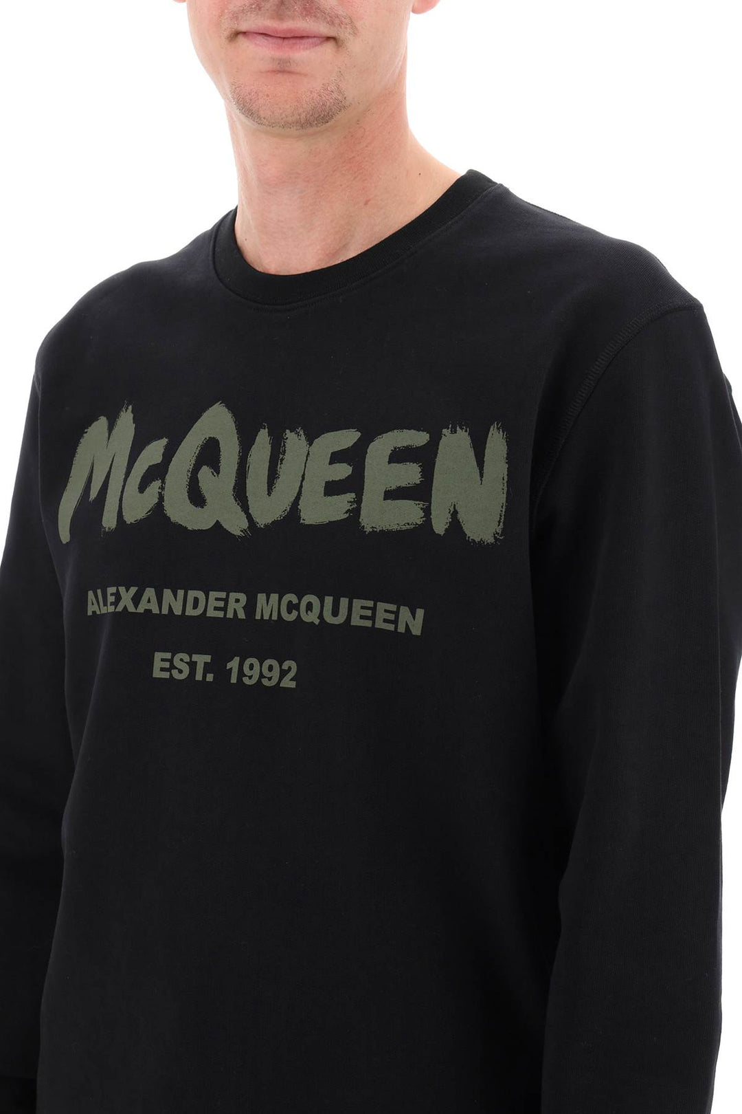 Alexander mcqueen mcqueen graffiti sweatshirt-3