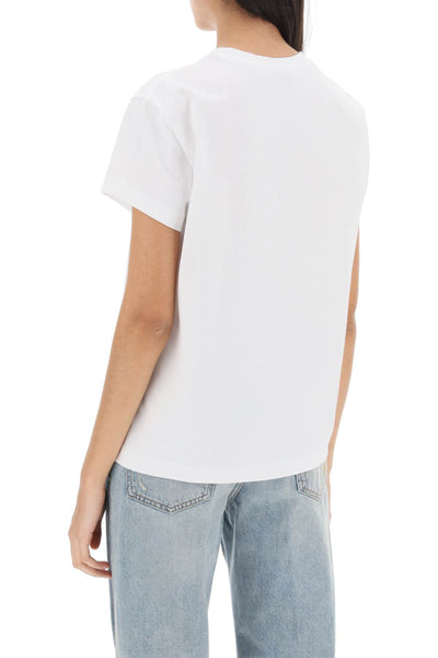 Stella mccartney t-shirt with embroidered signature-2