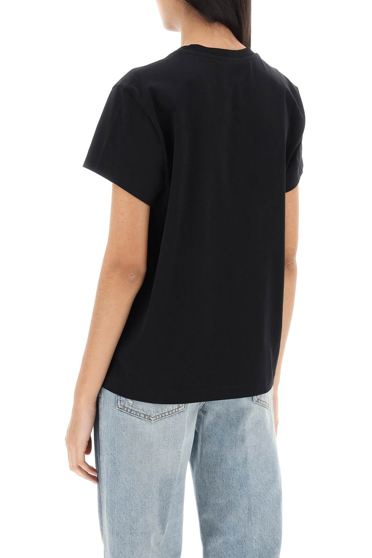 Stella mccartney t-shirt with embroidered signature-2