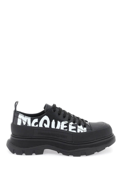 Alexander mcqueen 'tread slick graffiti' sneakers-0
