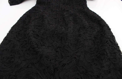 Dolce & Gabbana Black Floral Lace Long Bodycon Maxi Dress #women, Black, Brand_Dolce & Gabbana, Catch, Clothing_Dress, Dolce & Gabbana, Dresses - Women - Clothing, feed-agegroup-adult, feed-color-black, feed-gender-female, feed-size-IT36 | XS, feed-size-IT40|S, Gender_Women, IT36 | XS, IT40|S, Kogan at SEYMAYKA