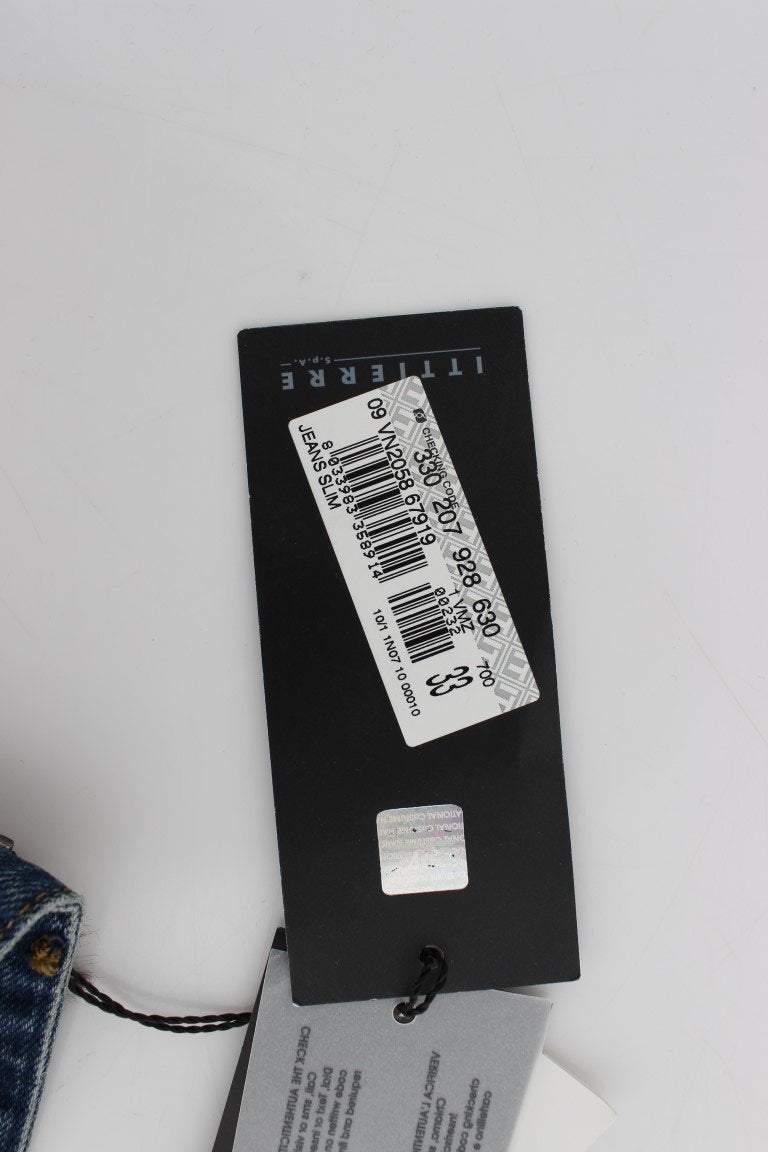 COSTUME NATIONAL C’N’C   Wash Paint Slim Fit Pants Jeans #men, Blue, Catch, Costume National, feed-agegroup-adult, feed-color-blue, feed-gender-male, feed-size-W34, Gender_Men, Jeans & Pants - Men - Clothing, Kogan, W34 at SEYMAYKA