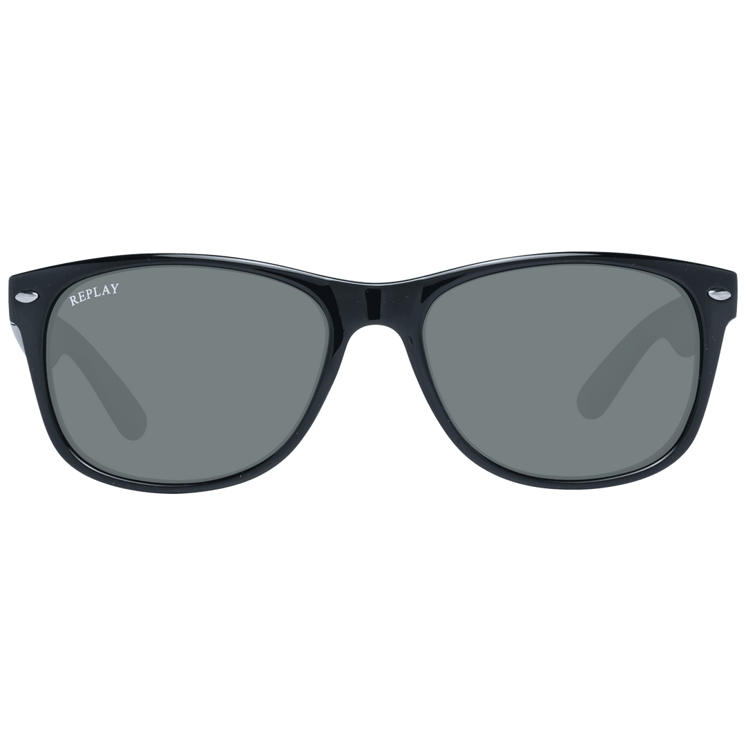 Replay Black  Sunglass Black, feed-1, Replay, Unisex Sunglasses - Sunglasses at SEYMAYKA