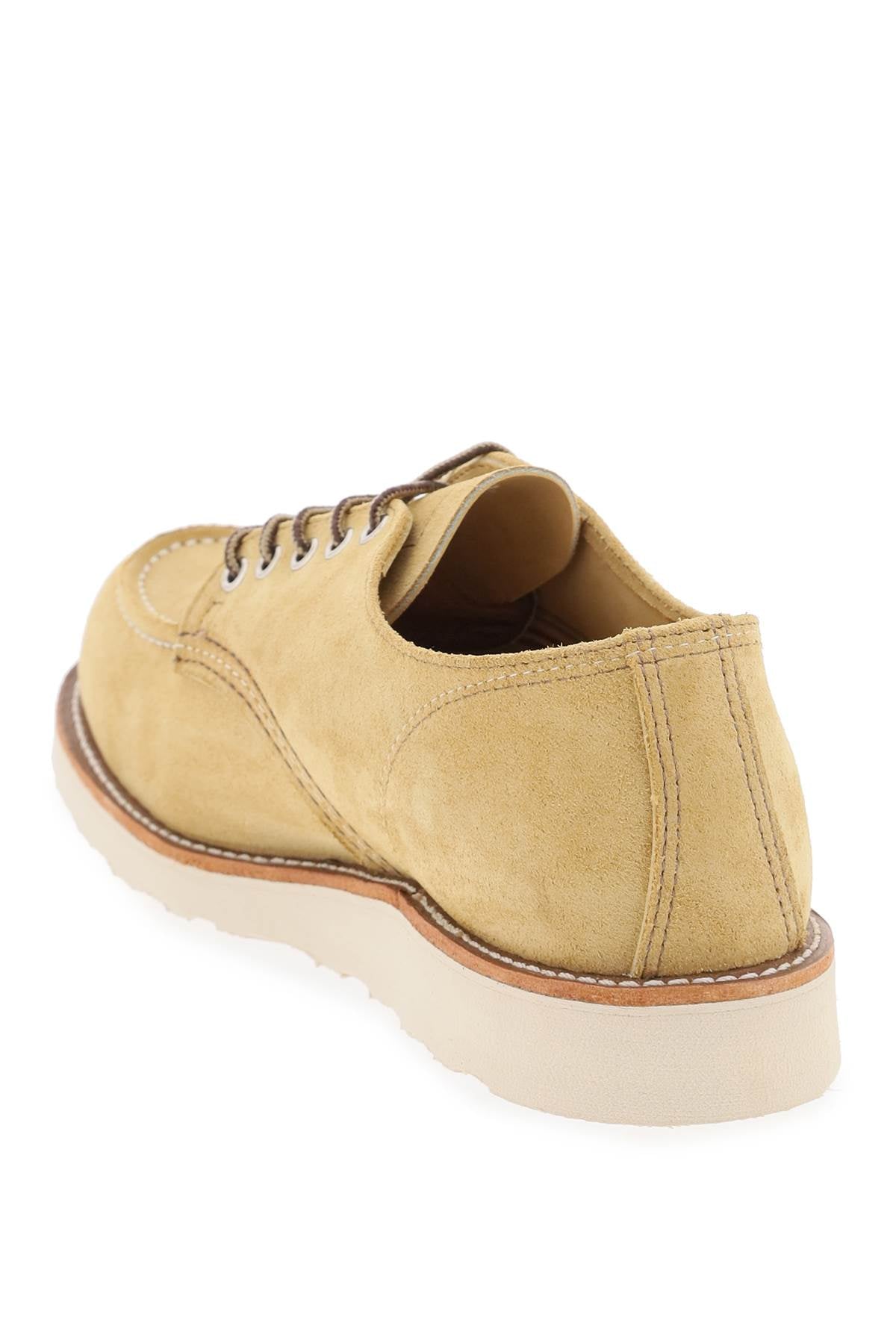 Red wing shoes laced moc toe oxford-2