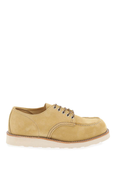Red wing shoes laced moc toe oxford-0