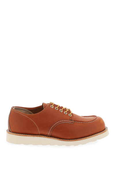 Red wing shoes laced moc toe oxford-0