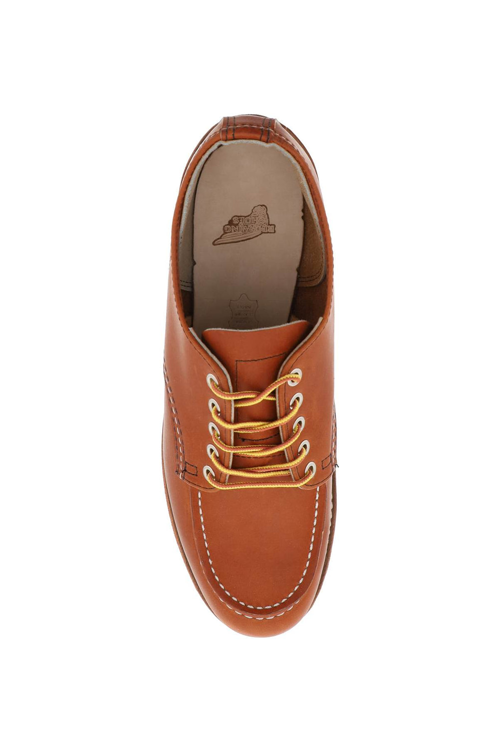 Red wing shoes laced moc toe oxford-1