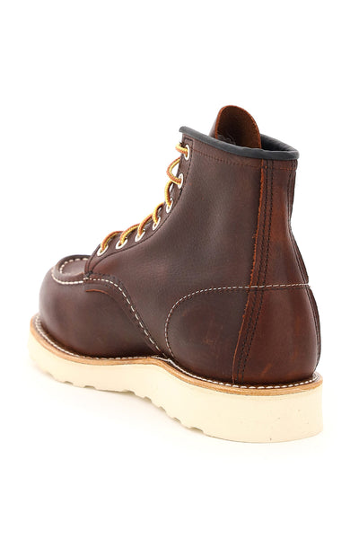 Red wing shoes classic moc ankle boots-2