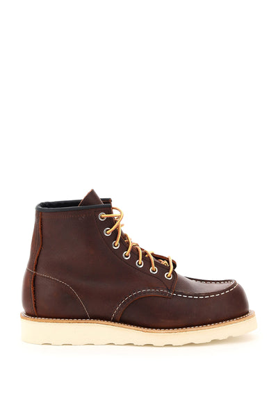 Red wing shoes classic moc ankle boots-0