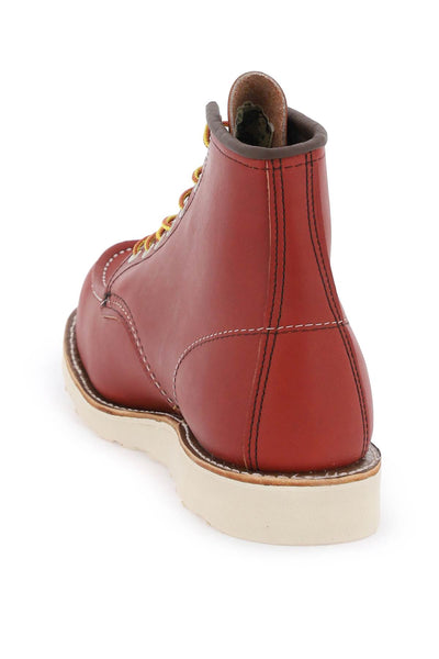 Red wing shoes classic moc ankle boots-2
