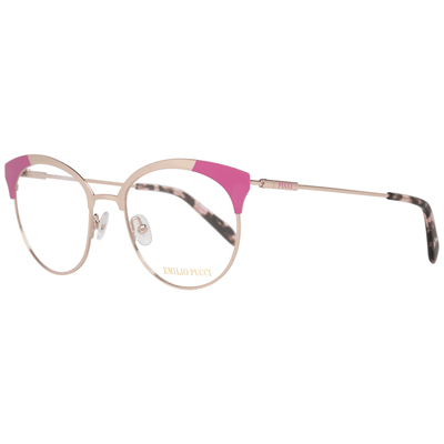 Emilio Pucci Gold Women Optical Frames #women, Emilio Pucci, feed-agegroup-adult, feed-color-gold, feed-gender-female, Frames for Women - Frames, Gold at SEYMAYKA