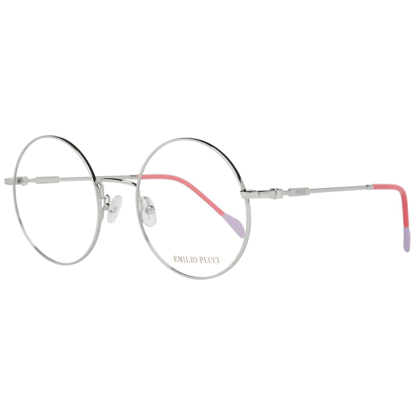 Emilio Pucci Silver Women Optical Frames #women, Emilio Pucci, feed-agegroup-adult, feed-color-silver, feed-gender-female, Frames for Women - Frames, Silver at SEYMAYKA