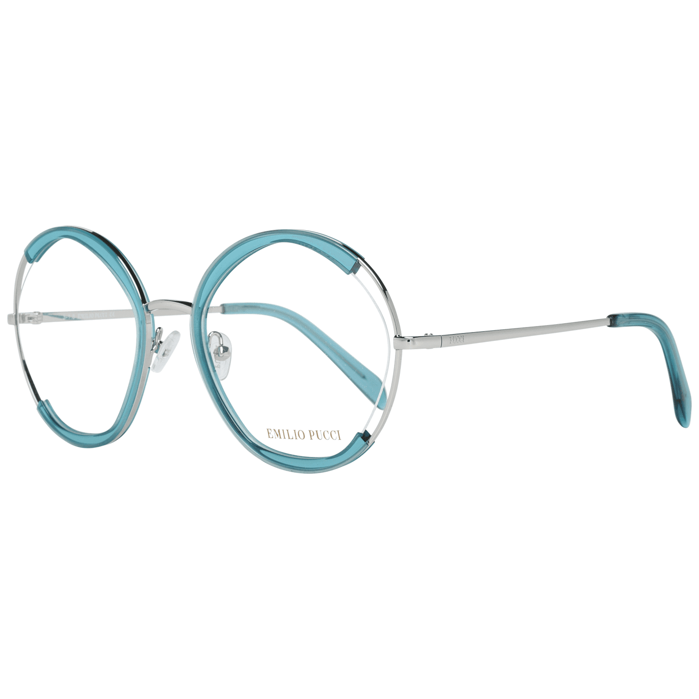 Emilio Pucci Turquoise Women Optical Frames #women, Emilio Pucci, feed-agegroup-adult, feed-gender-female, Frames for Women - Frames, Turquoise at SEYMAYKA