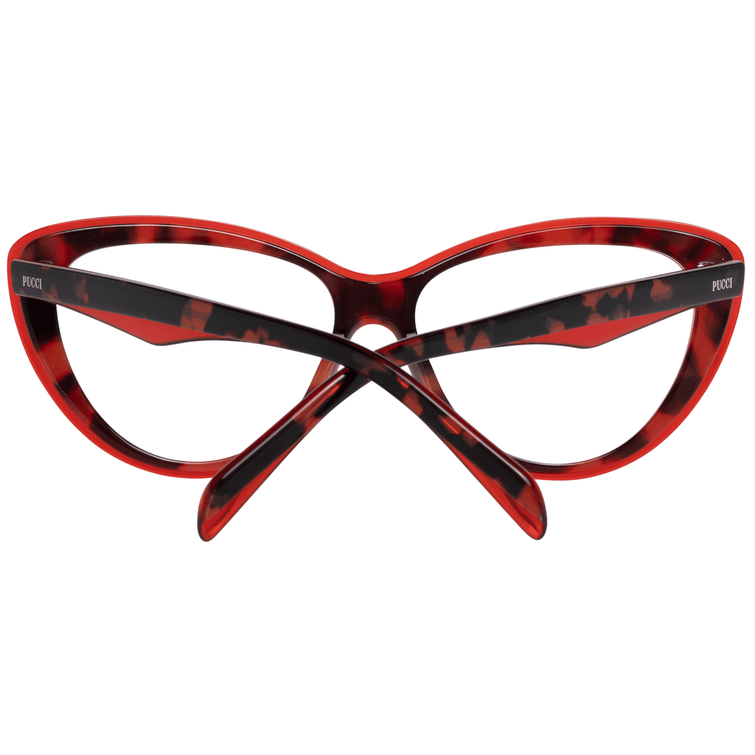 Emilio Pucci Red Women Optical Frames Emilio Pucci, feed-agegroup-adult, feed-color-Red, feed-gender-female, Frames for Women - Frames, Red at SEYMAYKA