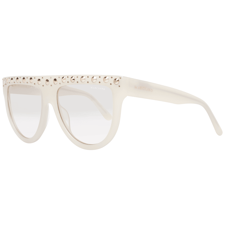 Guess By Marciano GM0795 Gradient Oval Sunglasses feed-agegroup-adult, feed-color-White, feed-gender-female, Guess By Marciano, Sunglasses for Women - Sunglasses, White at SEYMAYKA