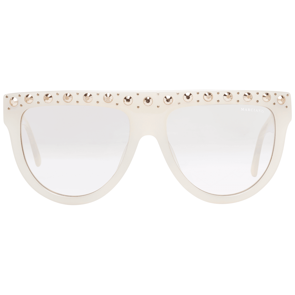 Guess By Marciano GM0795 Gradient Oval Sunglasses feed-agegroup-adult, feed-color-White, feed-gender-female, Guess By Marciano, Sunglasses for Women - Sunglasses, White at SEYMAYKA