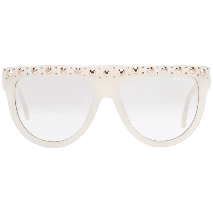 Guess By Marciano GM0795 Gradient Oval Sunglasses feed-agegroup-adult, feed-color-White, feed-gender-female, Guess By Marciano, Sunglasses for Women - Sunglasses, White at SEYMAYKA