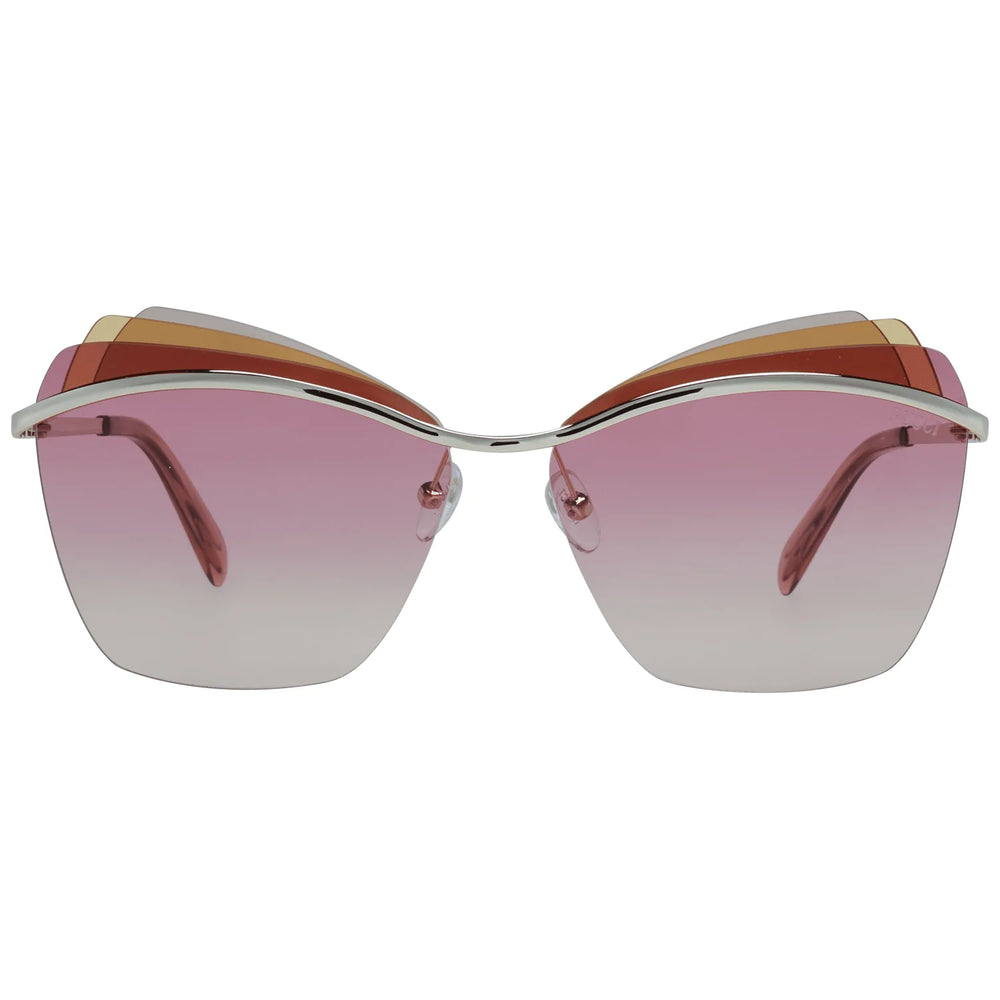 Emilio Pucci EP0113 Gradient Cat Eye Sunglasses Emilio Pucci, feed-agegroup-adult, feed-color-Gold, feed-gender-female, Gold, Sunglasses for Women - Sunglasses at SEYMAYKA
