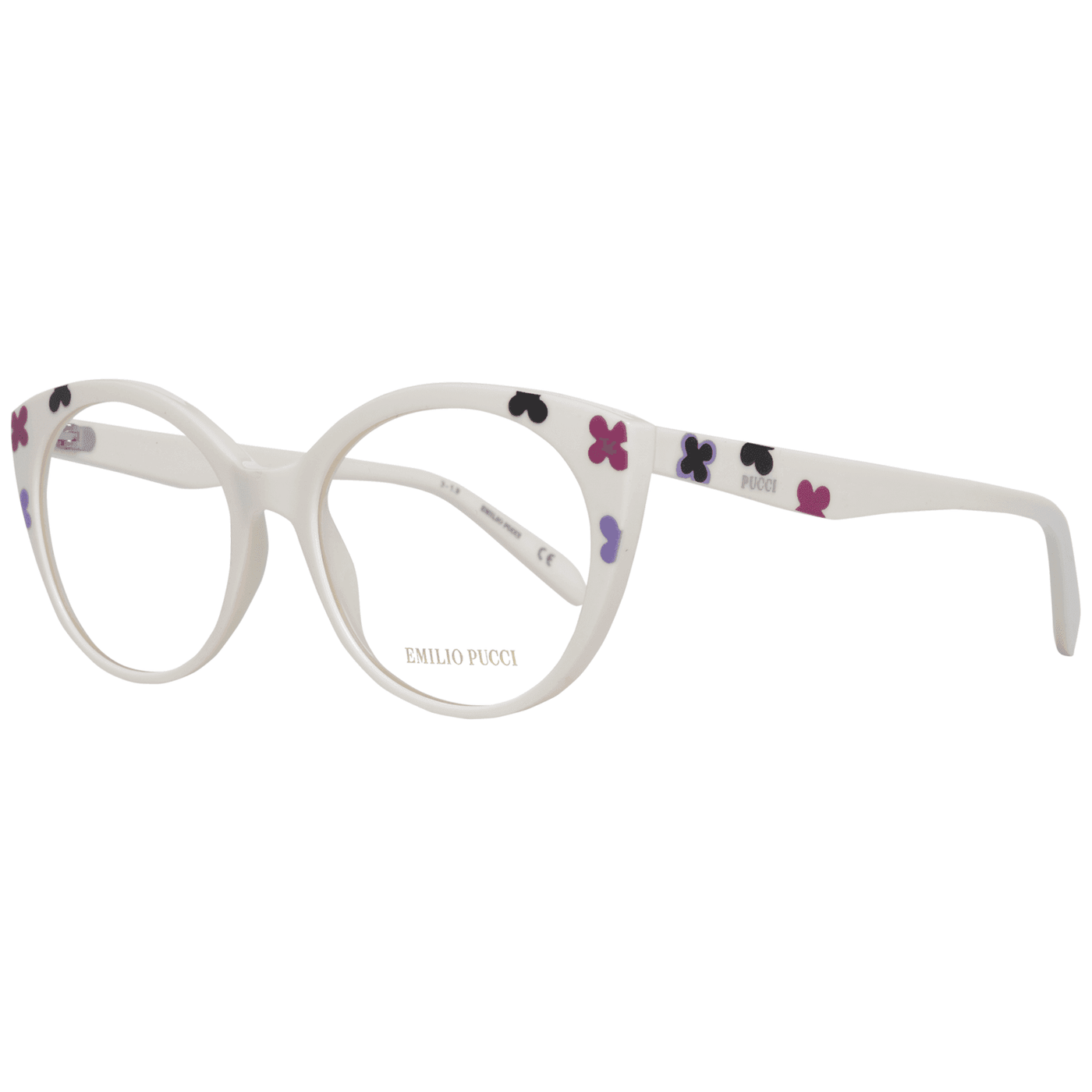 Emilio Pucci White Women Optical Frames #women, Emilio Pucci, feed-agegroup-adult, feed-color-White, feed-gender-female, Frames for Women - Frames, White at SEYMAYKA
