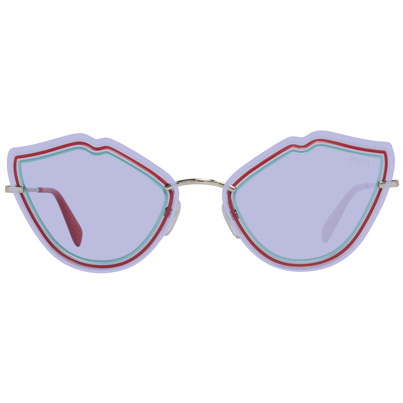 Emilio Pucci Gold Women Sunglasses