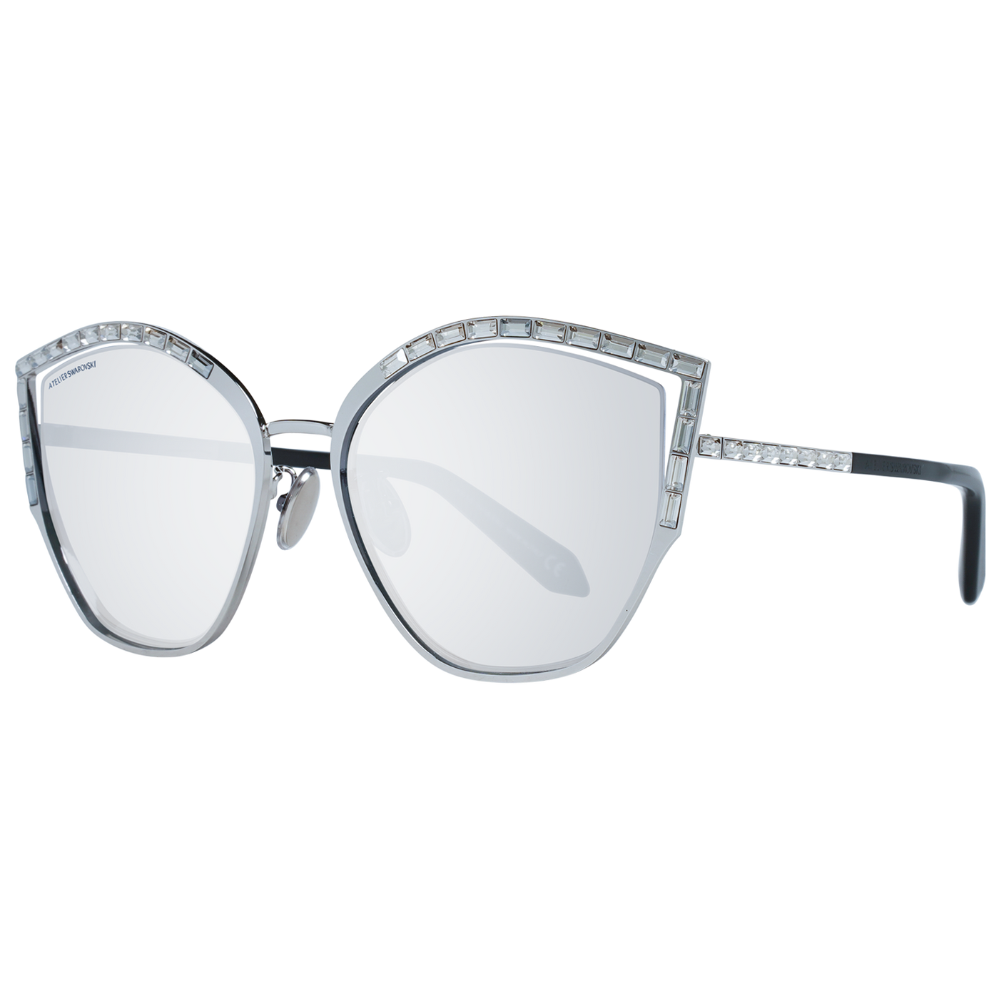 Atelier Swarovski Silver Women Sunglasses
