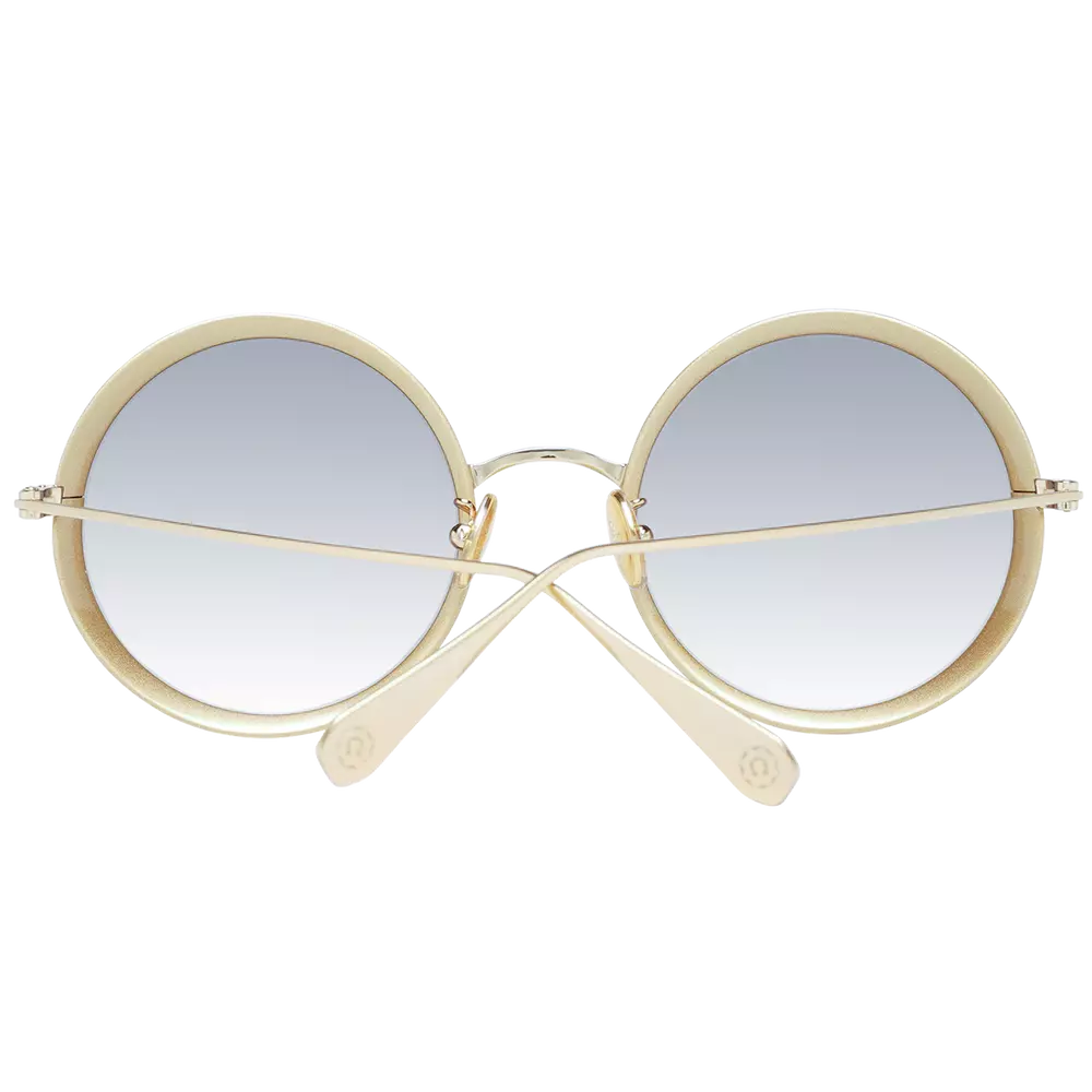 Omega Gold Women Sunglasses