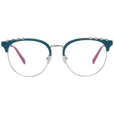 Emilio Pucci Turquoise Women Optical Frames #women, Emilio Pucci, feed-agegroup-adult, feed-gender-female, feed-size-OS, Frames for Women - Frames, Gender_Women, Turquoise at SEYMAYKA