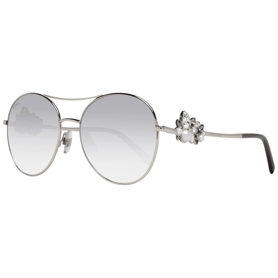 Swarovski SK0278 Gradient Aviator Sunglasses feed-agegroup-adult, feed-color-Silver, feed-gender-female, Silver, Sunglasses for Women - Sunglasses, Swarovski at SEYMAYKA