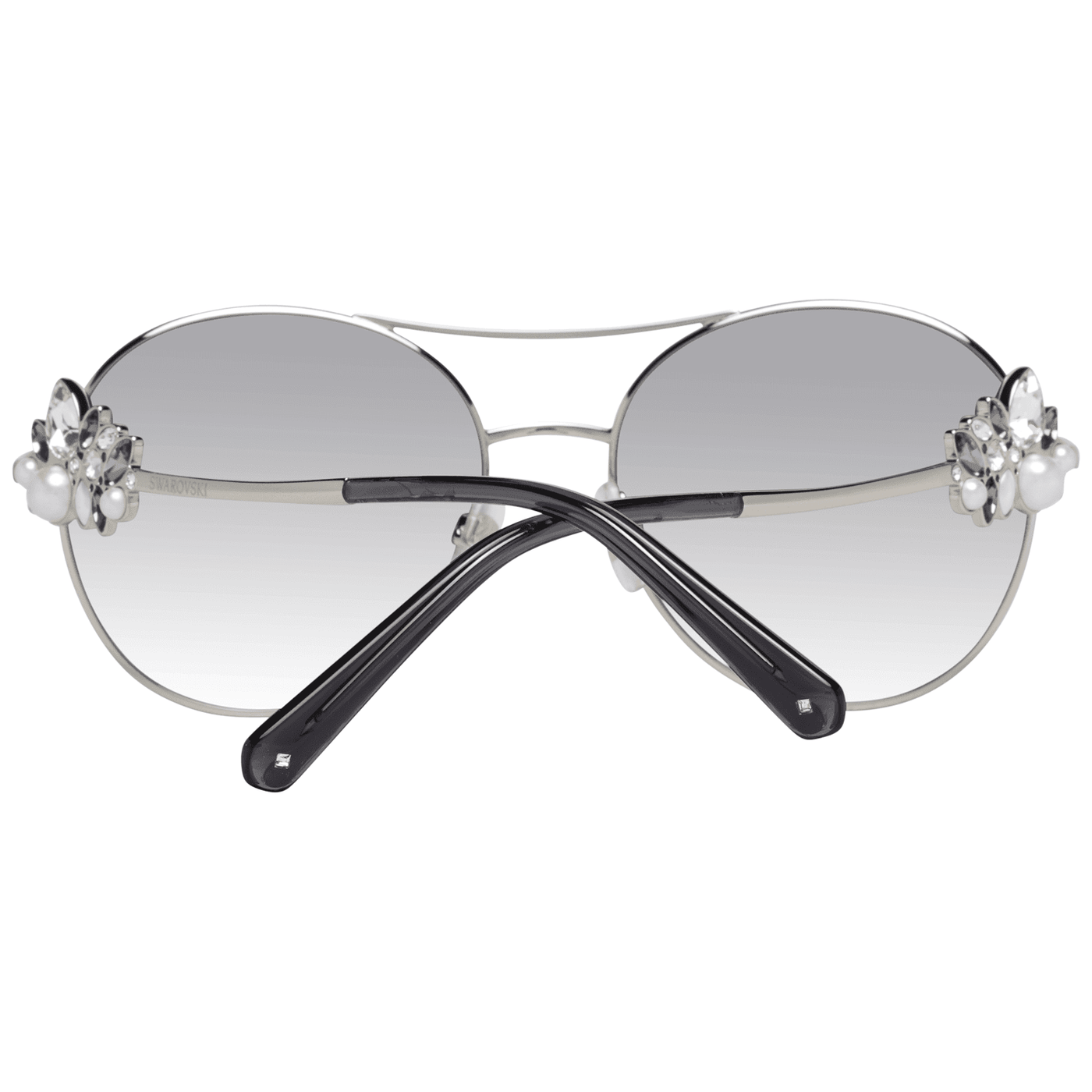 Swarovski SK0278 Gradient Aviator Sunglasses feed-agegroup-adult, feed-color-Silver, feed-gender-female, Silver, Sunglasses for Women - Sunglasses, Swarovski at SEYMAYKA