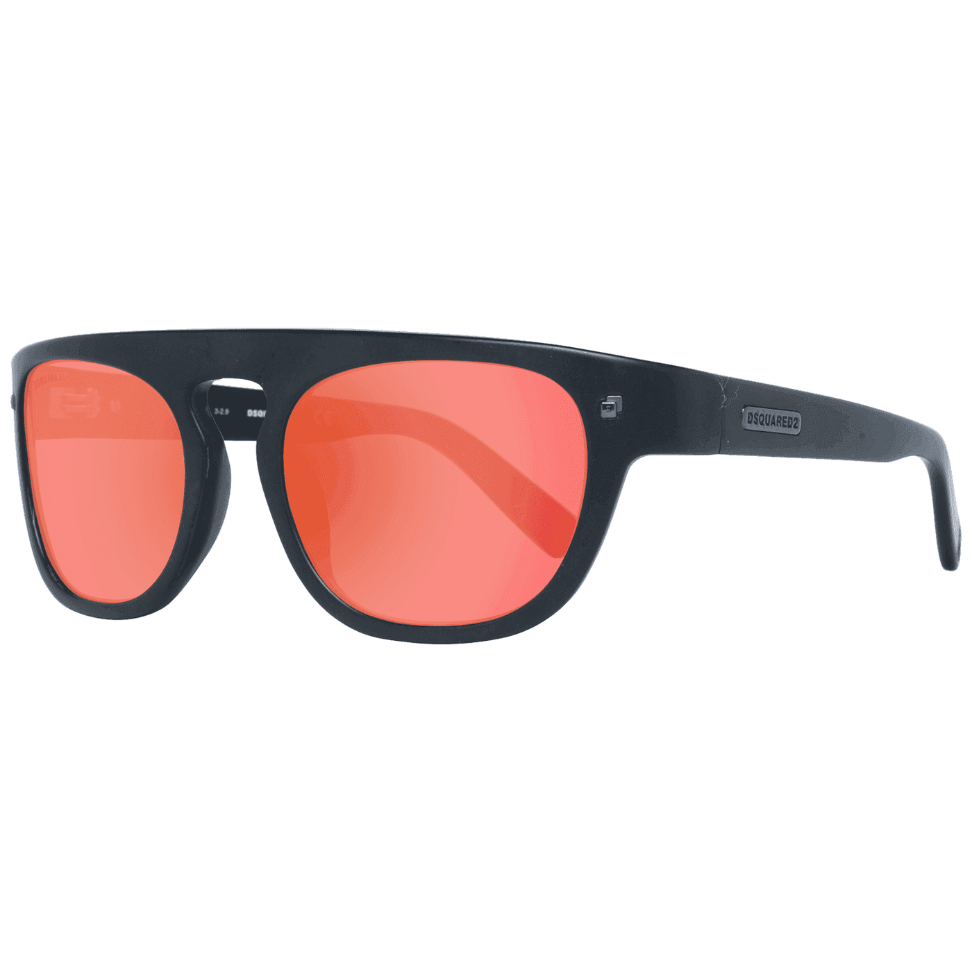 Dsquared² DQ0349 Mirrored Oval Sunglasses Black, Dsquared², feed-agegroup-adult, feed-color-black, feed-color-red, feed-gender-unisex, feed-size-OS, Gender_Unisex, Unisex Sunglasses - Sunglasses at SEYMAYKA