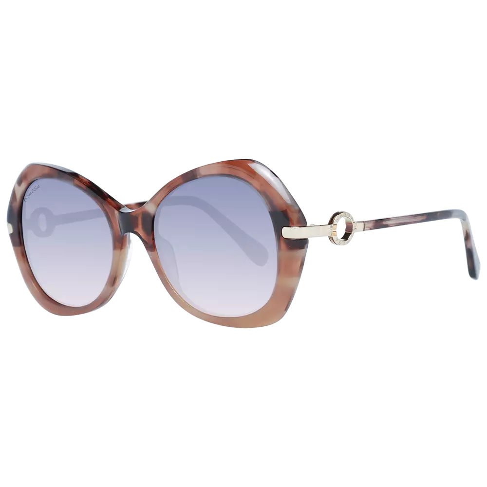 Omega Brown Women Sunglasses