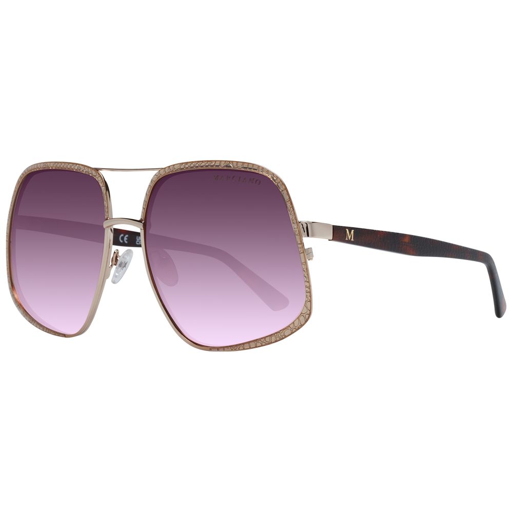 Marciano By Guess Gold Women Sunglasses