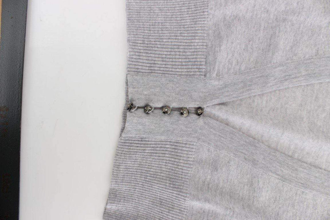 Cavalli Women   Cropped Wool Cardigan #women, Catch, Cavalli, feed-agegroup-adult, feed-color-gray, feed-gender-female, feed-size-IT42|M, feed-size-IT44|L, feed-size-IT46|XL, Gender_Women, Gray, IT42|M, IT44|L, IT46|XL, Kogan, Sweaters - Women - Clothing at SEYMAYKA