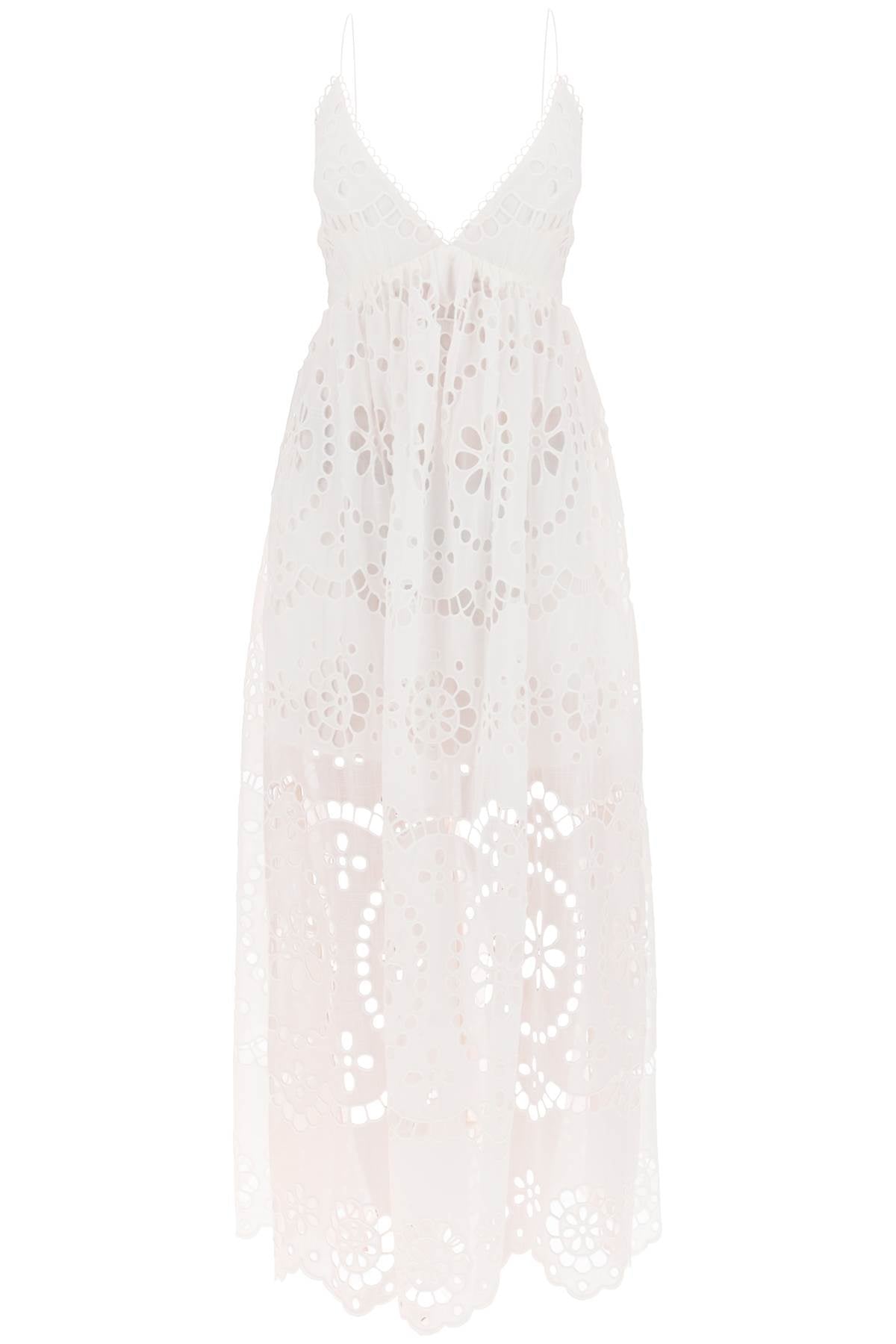 Zimmermann lexi maxi dress in broderie anglaise-0