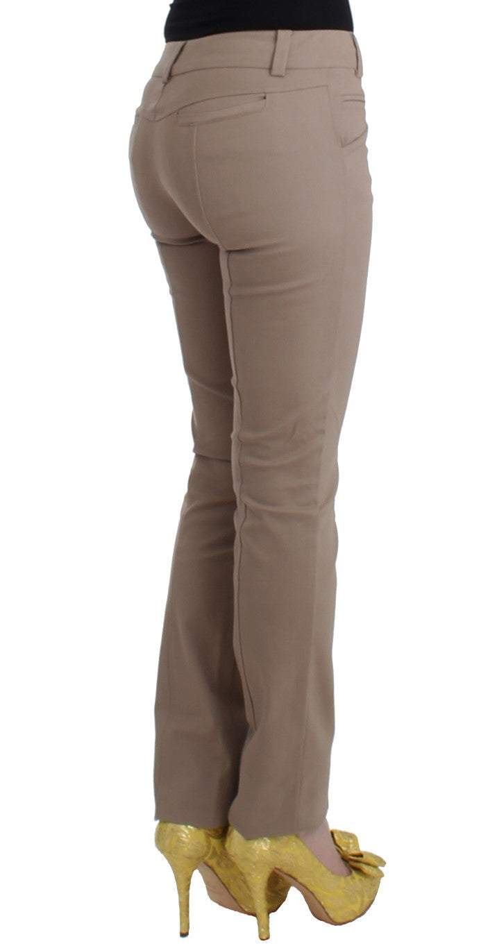 Cavalli Beige slim dress pants #women, Beige, Cavalli, feed-agegroup-adult, feed-color-beige, feed-gender-female, feed-size-IT40|S, IT40|S, Jeans & Pants - Women - Clothing at SEYMAYKA