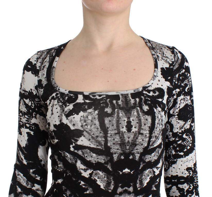 Cavalli Women  Printed Sheath Dress #women, Black, Catch, Cavalli, Clothing_Dress, Dresses - Women - Clothing, feed-agegroup-adult, feed-color-black, feed-gender-female, feed-size-IT38|XS, feed-size-IT40|S, feed-size-IT42|M, feed-size-IT44|L, Gender_Women, IT38|XS, IT40|S, IT42|M, IT44|L, Kogan at SEYMAYKA