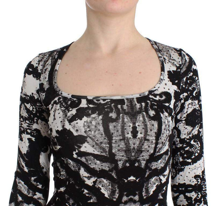 Cavalli Women  Printed Sheath Dress #women, Black, Catch, Cavalli, Clothing_Dress, Dresses - Women - Clothing, feed-agegroup-adult, feed-color-black, feed-gender-female, feed-size-IT38|XS, feed-size-IT40|S, feed-size-IT42|M, feed-size-IT44|L, Gender_Women, IT38|XS, IT40|S, IT42|M, IT44|L, Kogan at SEYMAYKA