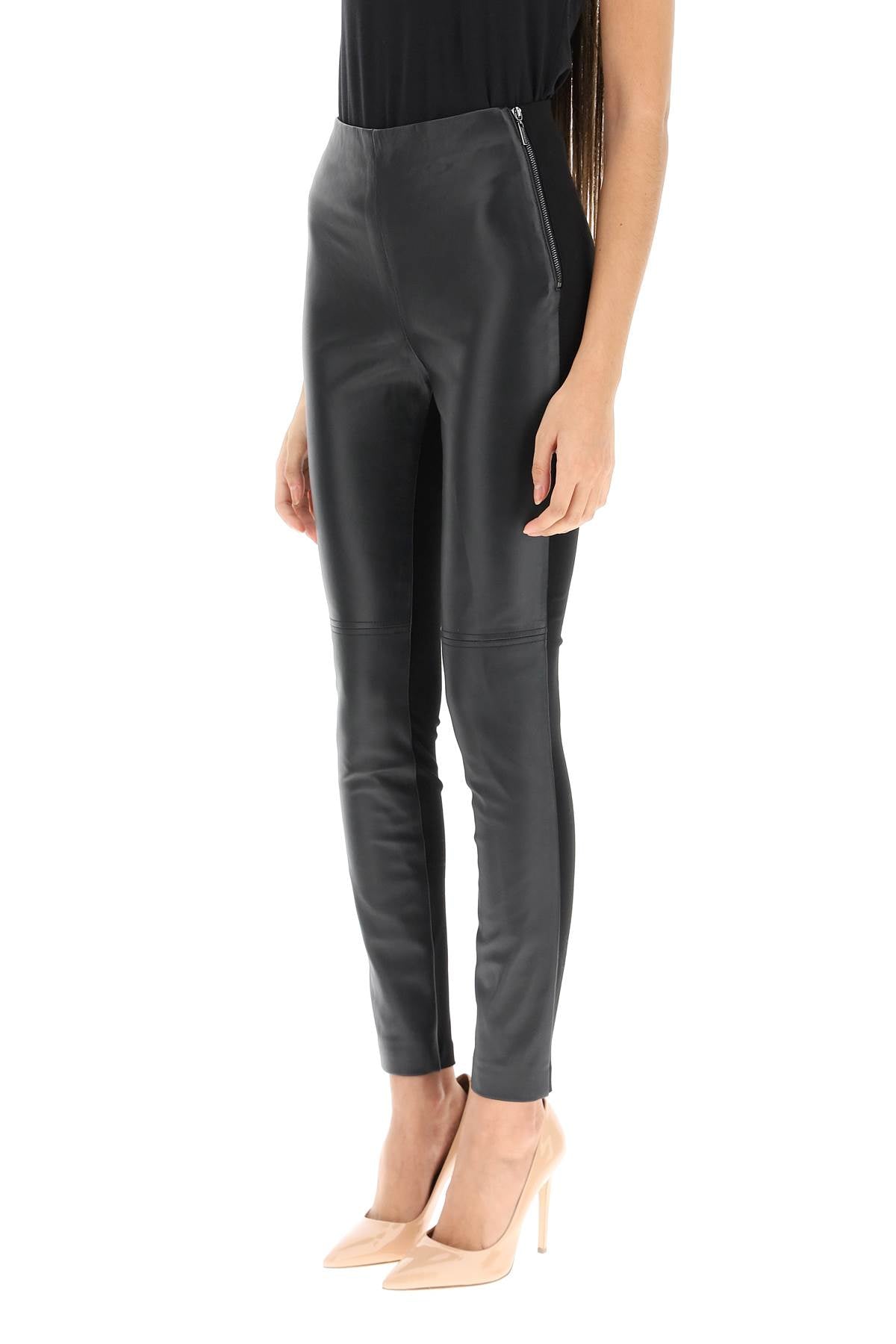 Marciano by guess leather and jersey leggings-3