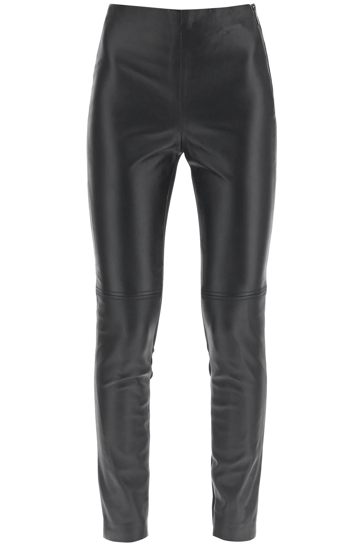 Marciano by guess leather and jersey leggings-0