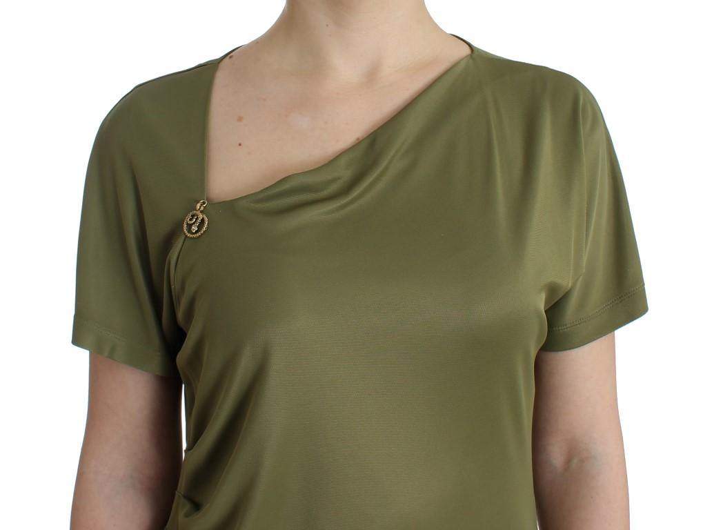 Cavalli Women  Blouse Top #women, Catch, Cavalli, feed-agegroup-adult, feed-color-green, feed-gender-female, feed-size-IT38|XS, Gender_Women, Green, IT38|XS, Kogan, Tops & T-Shirts - Women - Clothing at SEYMAYKA