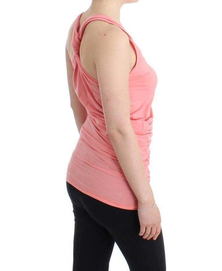 Cavalli Women   Cotton Tank Top #women, Catch, Cavalli, feed-agegroup-adult, feed-color-pink, feed-gender-female, feed-size-IT40|S, feed-size-IT50|3XL, Gender_Women, IT40|S, IT42|M, IT44|L, IT48|XXL, IT50|3XL, Kogan, Pink, Tops & T-Shirts - Women - Clothing at SEYMAYKA