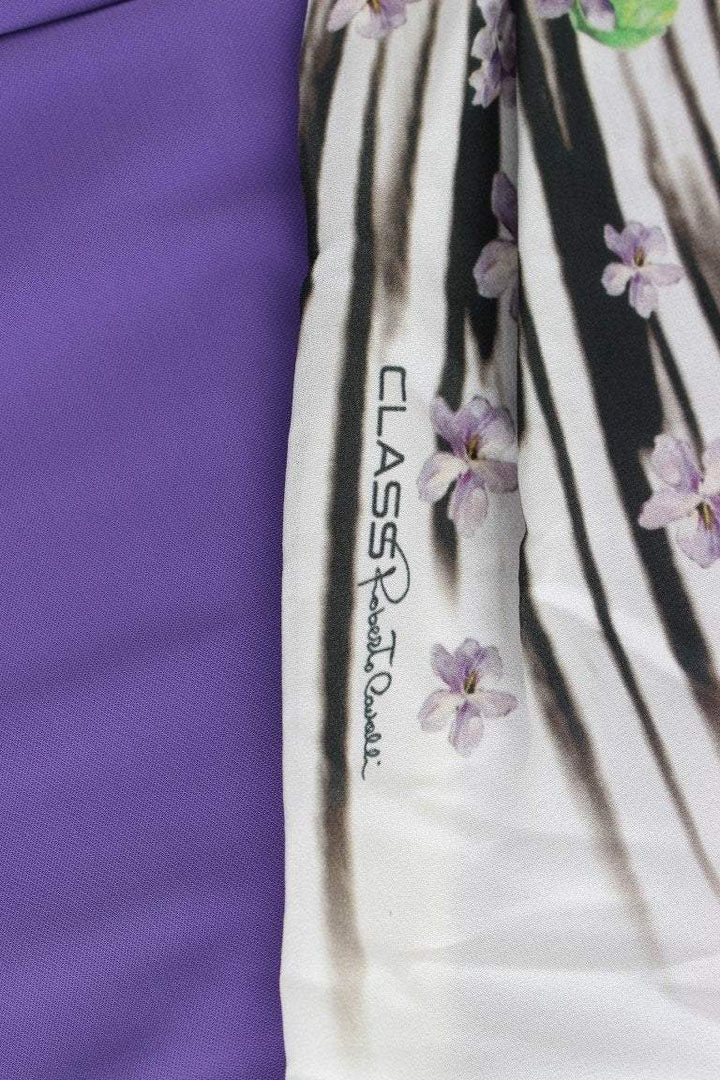 Cavalli Women Purple Long Sleeve Dress #women, Catch, Cavalli, Clothing_Dress, Dresses - Women - Clothing, feed-agegroup-adult, feed-color-purple, feed-gender-female, feed-size-IT42|M, feed-size-IT44|L, feed-size-IT46|XL, feed-size-IT48|XXL, Gender_Women, IT42|M, IT44|L, IT46|XL, IT48|XXL, Kogan, Purple at SEYMAYKA