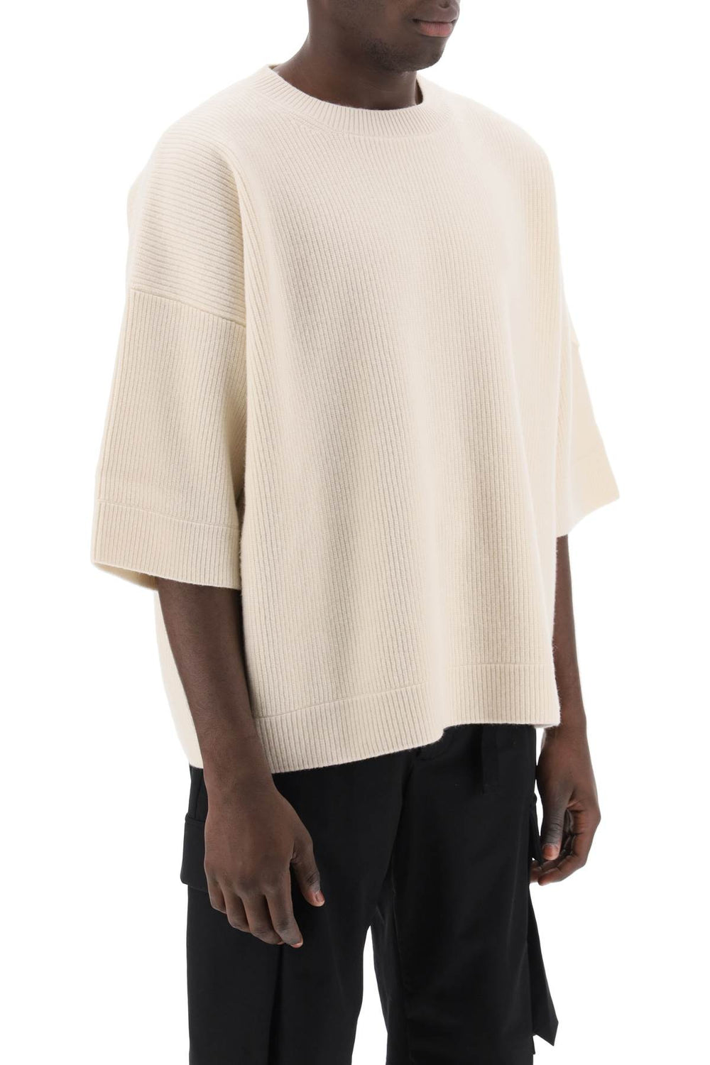 Moncler x roc nation by jay-z short-sleeved wool sweater-1