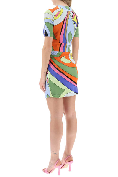 Moschino multicolor print mini dress-2