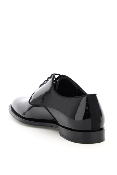 Dolce & gabbana patent leather lace-up shoes-2